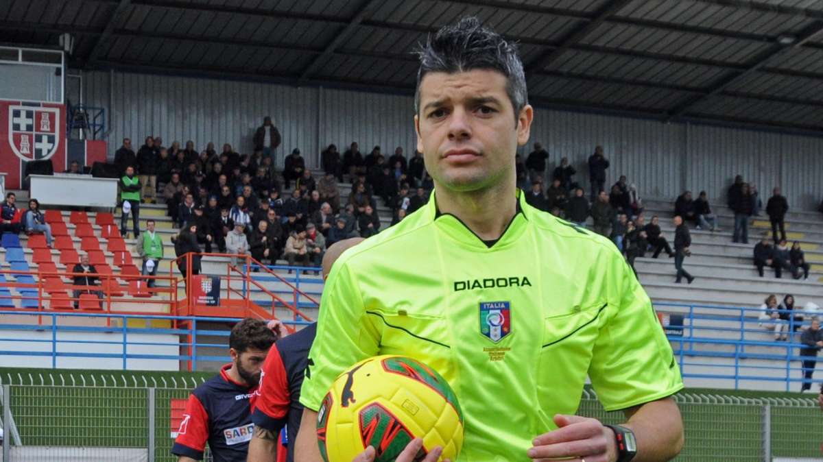 CASERTANA-REGGINA - L'arbitro Giosuè dirigerà la sfida
