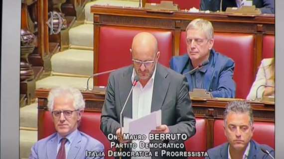 L'on.Berruto su indagine giustizia sportiva: "Muro che si oppone ad ogni cambiamento". L'intervento completo alla Camera