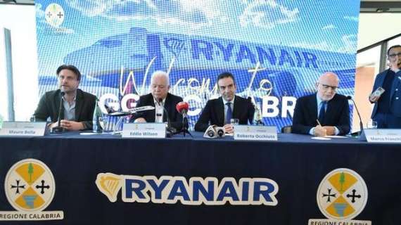 Ryanair, i numeri dell'investimento a Reggio Calabria e le altre novità 
