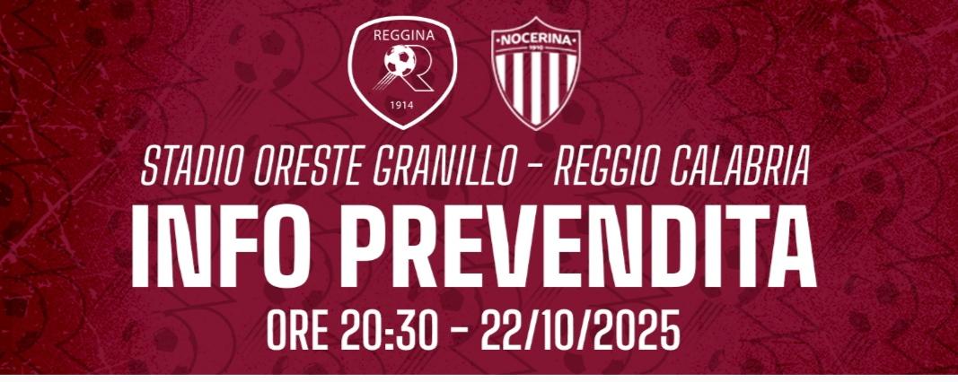 Reggina-Nocerina, al via prevendita gara Coppa Italia: la nota del club amaranto