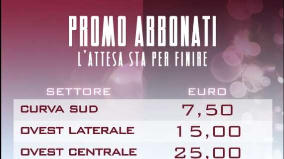 Reggina-Scafatese, al via la prevendita: promo per gli abbonati, per la Curva Sud bisogna attendere