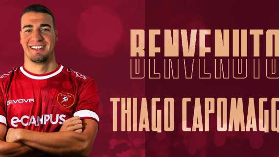 Reggina, UFFICIALE: Thiago Capomaggio è un nuovo calciatore amaranto