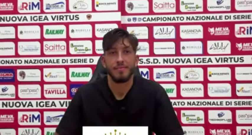 Reggina-Igea Virtus, Cardinale: "Siamo maturi, possiamo arrivare in alto"