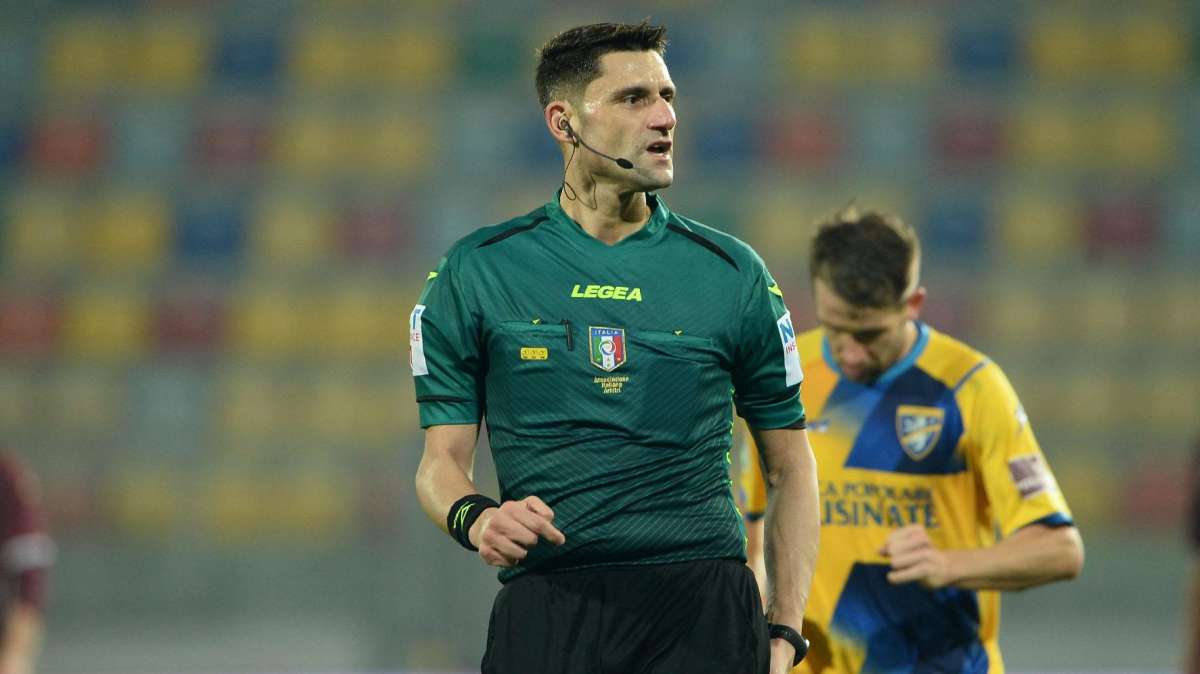 Cremonese-Reggina, i numeri dell'arbitro: sesto incrocio amaranto con Abbattista
