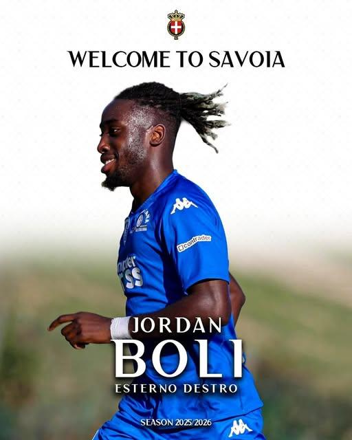 Nuovo arrivo in casa Savoia: arriva l'esterno destro classe 2002 Boli