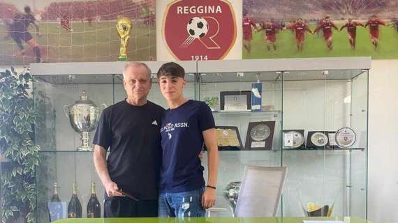 Reggina, nuovo arrivo per il settore giovanile: firma il 2007 Aloisio