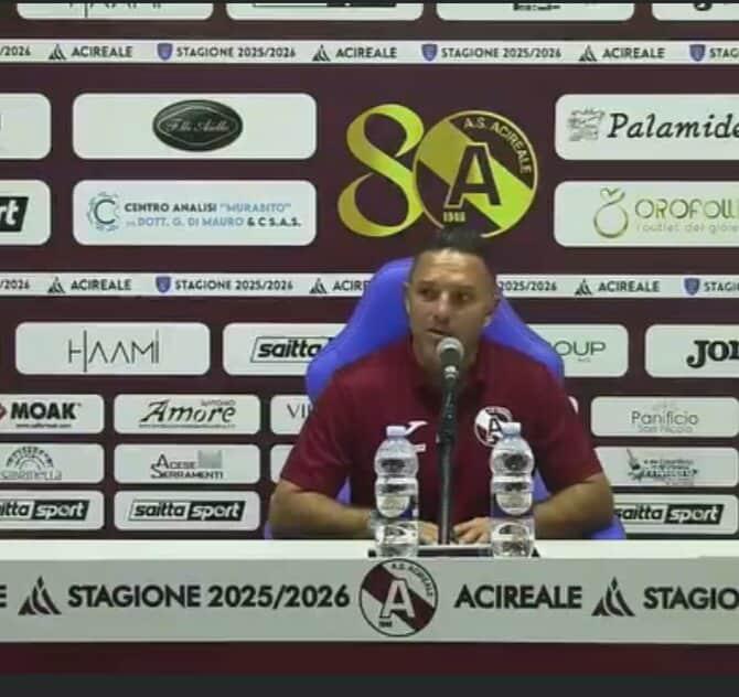 Pagana (all.Acireale): "La Reggina ha una rosa da serie C, è un leone ferito: sarà battaglia, è una finale"