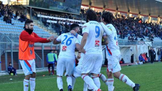 SERIE C, playoff: avanti Catania e Catanzaro, ok Padova e Novara