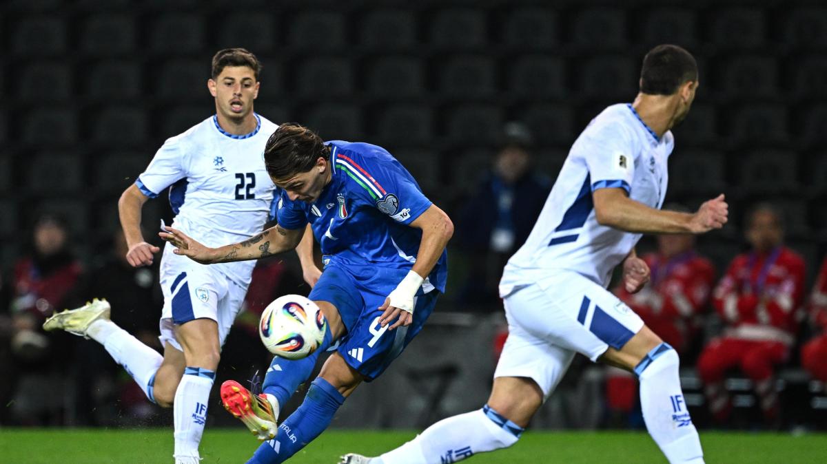 Donnarumma para, Retegui segna: l’Italia batte 3-0 Israele, i play-off sono in cassaforte