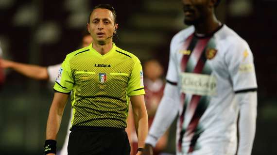 L'arbitro di Reggina-Salernitana torna in campo: dirigerà Monza-Pisa