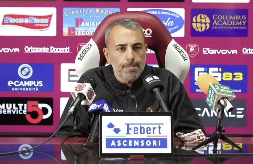 Reggina, il video della conferenza stampa alla vigilia di Acireale del tecnico Torrisi: tutte le dichiarazioni