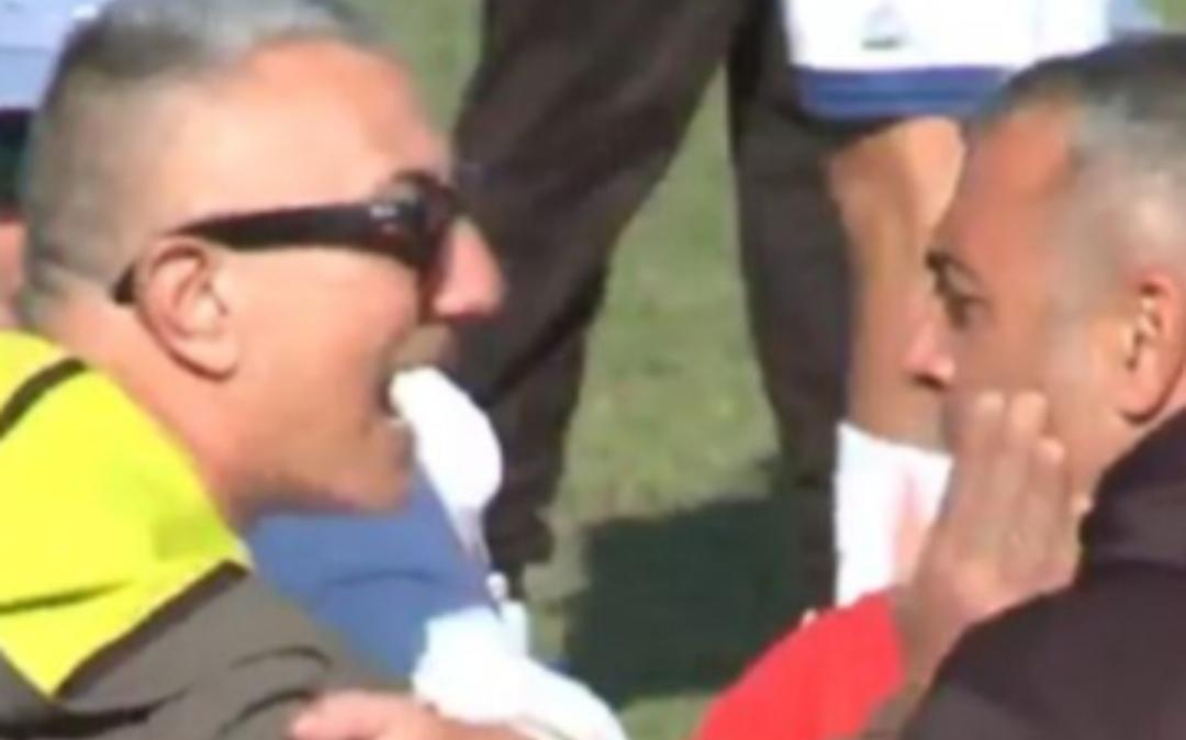 Milazzo-Reggina, tensione dopo il triplice fischio: "buffetto" a Torrisi