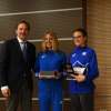 L'Umbria dell'atletica premiata dal presidente della Fidal Stefano Mei