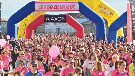 A Ravenna il gran successo della "Pink Ranning": oltre 3000 per dire "no" alla violenza di genere