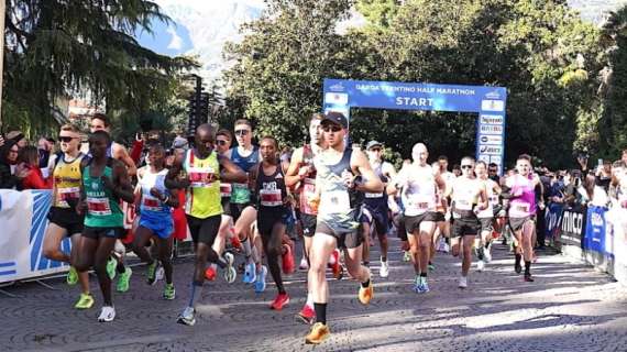 Gran bella gara la 22^ Garda Trentino Marathon con alla partenza 5287 atleti di 79 diverse nazioni