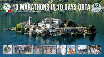 Il 16 agosto al Lido di Gozzano si corre la "50 km del Lago" nell'ambito della "Orta 10 Marathons in 10 Days"