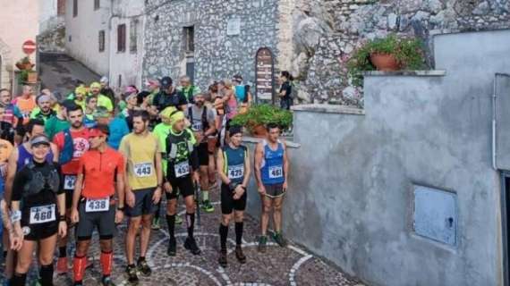 A Rocca di Canterano (RM) si è disputato il settimo Trail Monti Ruffi: successi di Proietti e Cignitti 