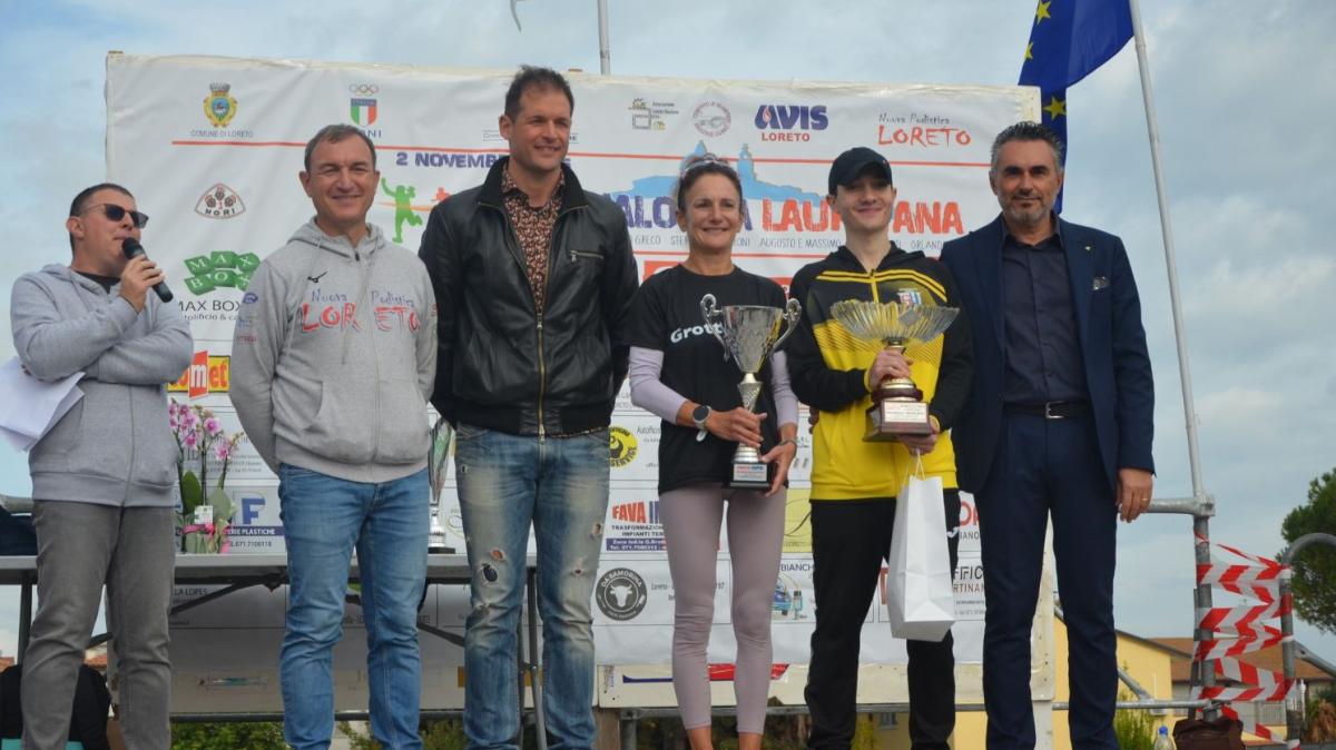 A Loreto (AN) partecipazione record alla Marcialonga Lauretana: successi a Marco Ricci e Silvia Luna