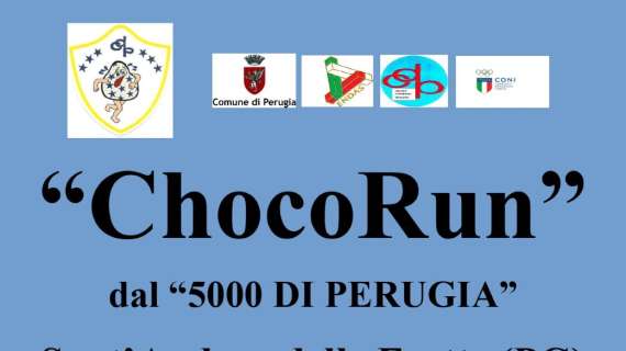 Questa domenica si corre a Perugia: c'è la "ChocoRun" a Sant'Andrea delle Fratte