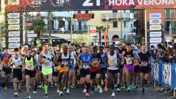 Che gran successo per la Verona Marathon! Tanti partecipanti anche alla mezza e alla 10km