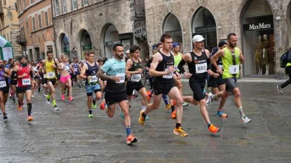 A Perugia oltre 600 in gara alla Grifonissima, giunta alla sua 42esima edizione
