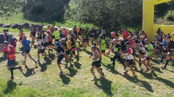 In Abruzzo in cento hanno preso parte al "Trail Zompo lo Schioppo"