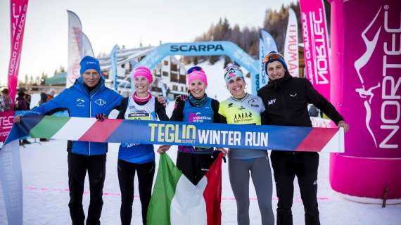 Alla Teglio Sunset Winter Run di Prato Valentino Teglio (SO) assegnati i titoli italiani di SkySnow