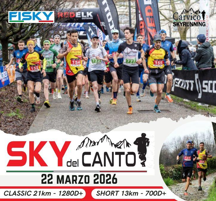La Sky del Canto in programma il 22 marzo a Carvico (BG) come tappa inaugurale della Crazy Skyrunning Italy Cup