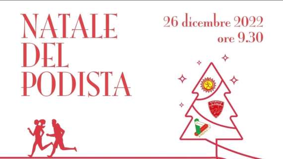 A Perugia torna il "Natale del podista": appuntamento il 26 dicembre a Ponte San Giovanni