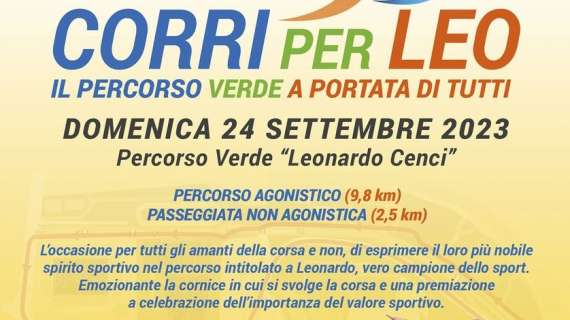 Domenica si torna ancora a correre a Perugia: è in programma la "Corri per Leo"