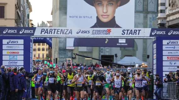 Sole ed emozioni alla Maratona di Firenze: classifica completa dei 3750 arrivati