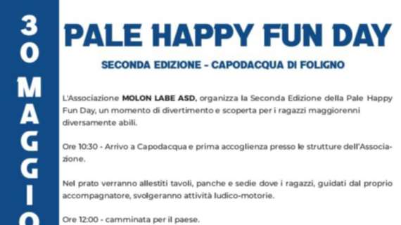 Il 30 maggio in Umbria c'è il "Pale Happy Fun Day", aspettando il "Pale Hero Trail" dell'8 giugno