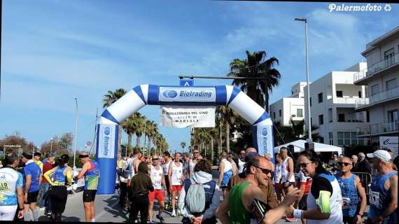 Il 28 aprile torna a Marsala la "Maratonina del Vino" sul lungomare del Mediterraneo