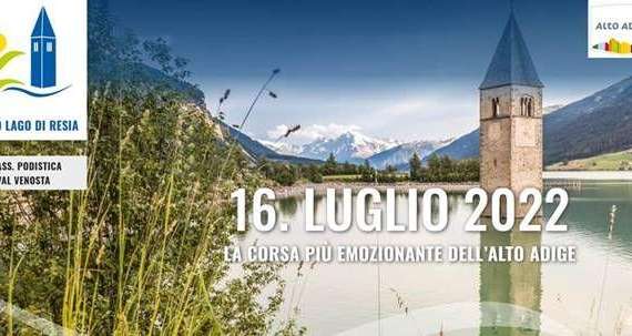 Il 16 luglio torna in Val Venosta il Giro del Lago di Resia 