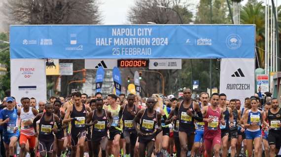 Una bellissima Napoli City Half Marathon con 6mila runners in gara 