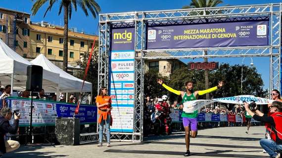 Oltre 5000 podisti in gara alla Mezza Maratona di Genova: la città in festa!