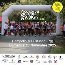 In Umbria si corre a Campello sul Clitunno (PG) la "Corsa dei Frantoi": sarà la terza edizione