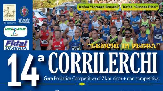 Domani in Umbria c'è la "Corrilerchi", una classica dell'estate del podismo di 7 km