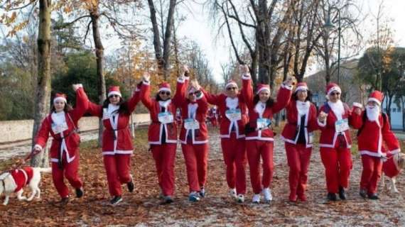 Alla Treviso X-mas Run protagonisti ben 1685 Babbi Natale per la solidarietà