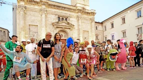 Ad Ascoli Piceno è andata in scena la nona edizione della Corsa di Homer con il record di 250 partecipanti