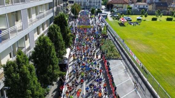 Spettacolo ed emozioni per la terza edizione di "Aosta21K": in 1200 a correre lungo le strade della città