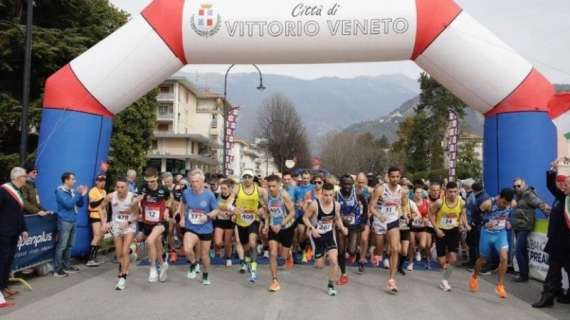 Alla Maratonina della Vittoria a Vittorio Veneto (TV) trionfi di Bamoussa e Mazzucco 