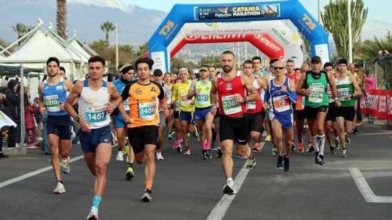 Alla quarta edizione della "Catania Marathon" vittorie di Lorenzo Lotti e Tiziana Messina 