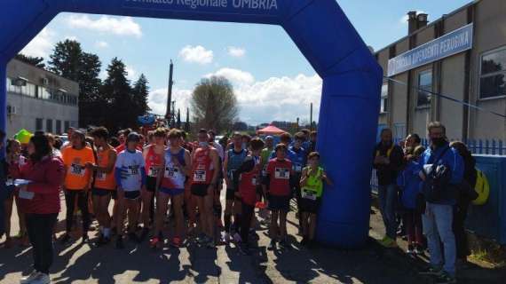 Emozioni per la "Choco Run", il "5000 di Perugia" del "Trofeo Circolo Dipendenti Perugina"