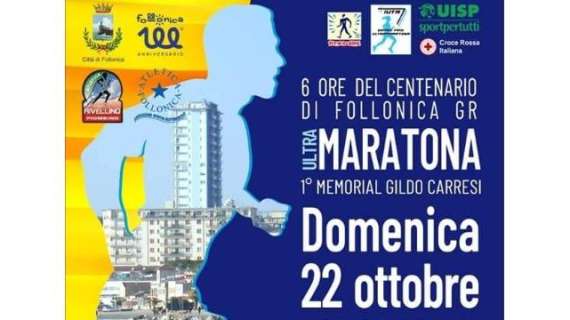 Il 22 ottobre appuntamento con la prima "6 ore del Centenario di Follonica"
