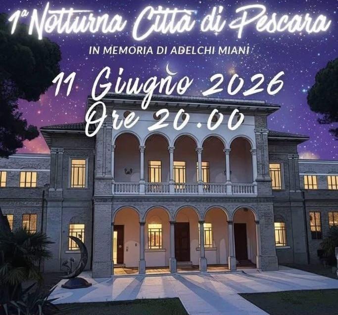 Prima edizione della notturna "Città di Pescara" in programma giovedì 11 nel centro cittadino
