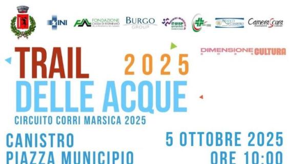 In questa domenica 5 ottobre si correrà a Canistro (AQ) il Trail delle Acque