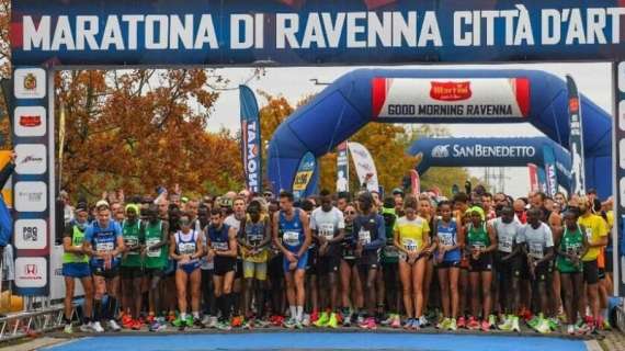 Ancora un successo per la ventiquattresima Maratona di Ravenna Città d'Arte
