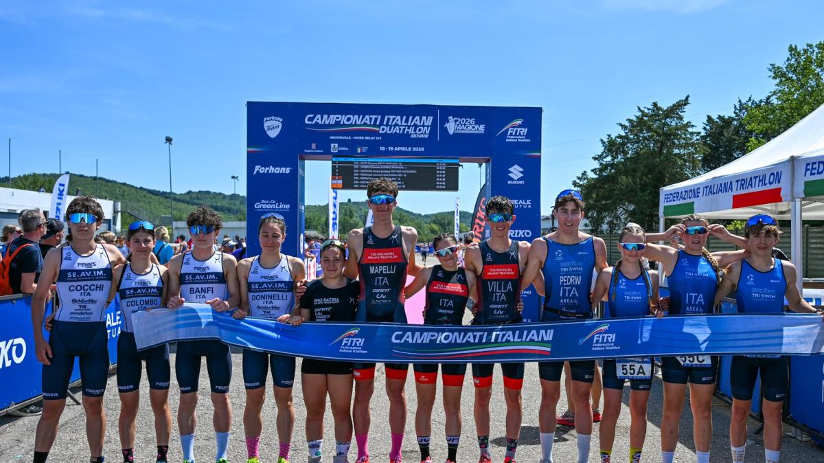 In Umbria assegnati i titoli italiani Mixed Relay di duathlon della Fitri: le gare all'Autodromo di Magione (PG)