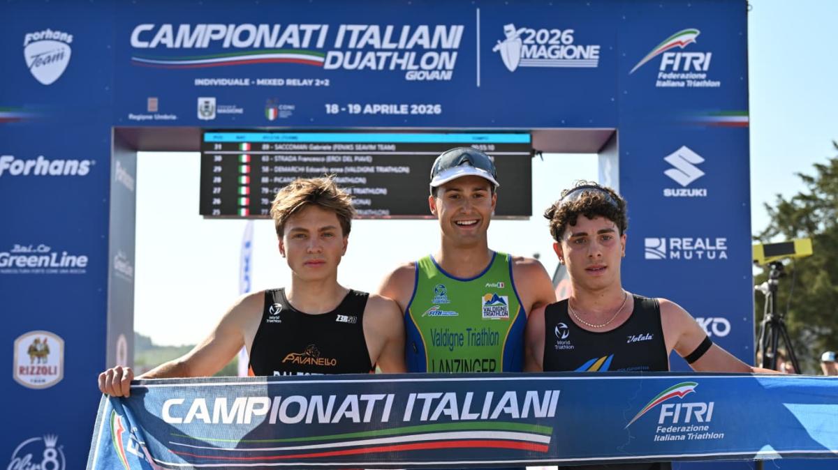 Ecco i nuovi campioni italiani di duathlon della Fitri: rassegna tricolore in Umbria, all'Autodromo di Magione (PG)